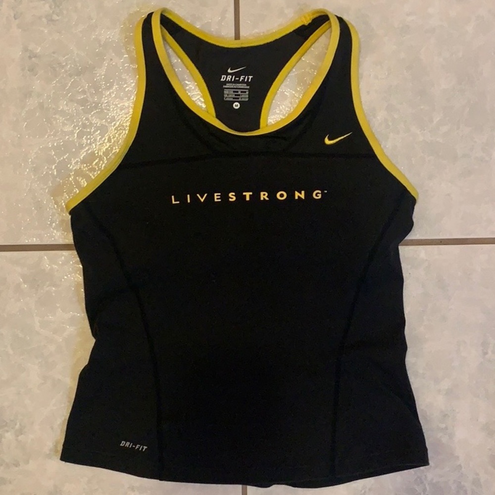 Nike Livestrong Racerback Bra Tank Top M